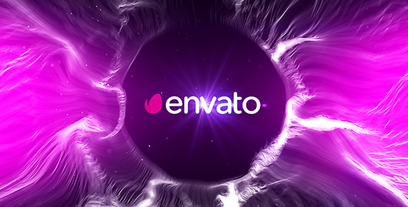 Particle Space Logo - VideoHive 11885079