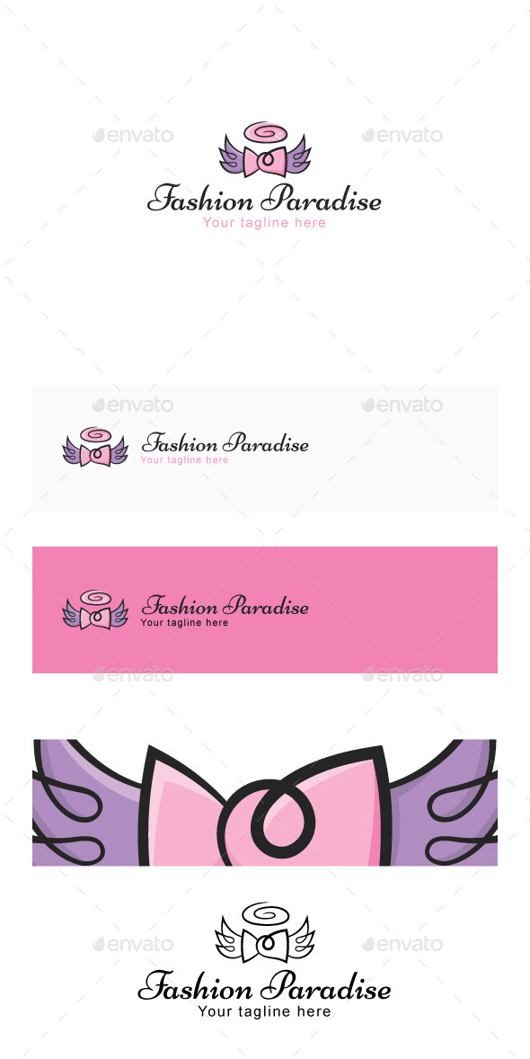 Fashion Paradise Stock Logo Template - Symbols Logo Templates