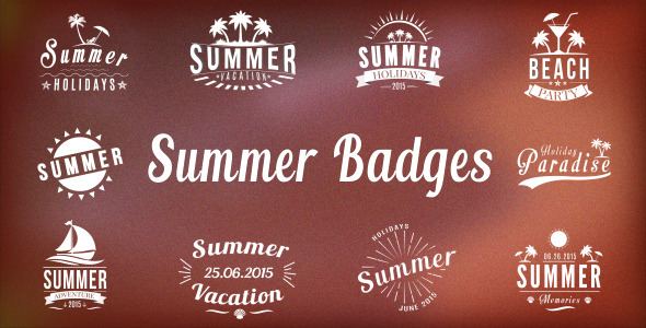 SummerHoliday Title Pack - VideoHive 11808022