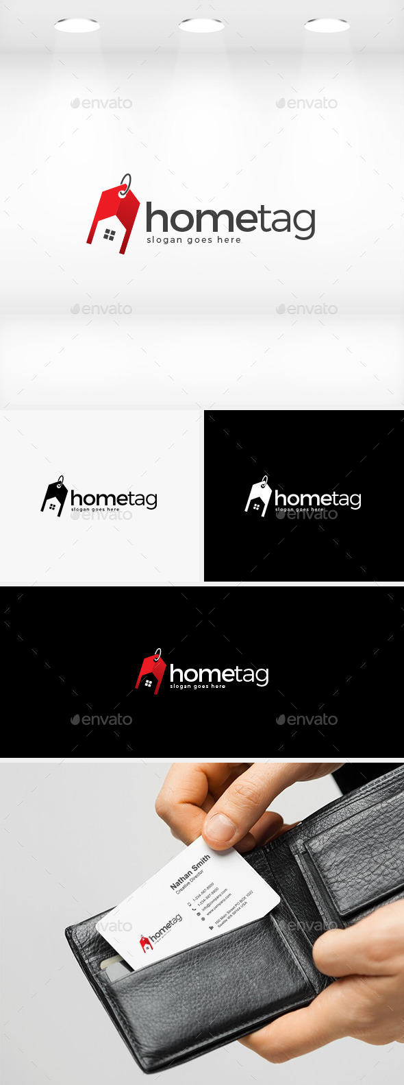 Home Tag Logo - Buildings Logo Templates