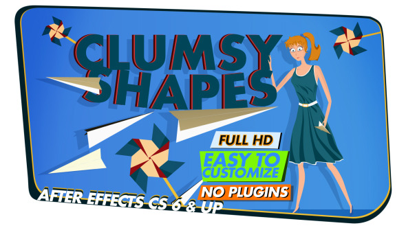 Clumsy Shapes - VideoHive 11807530