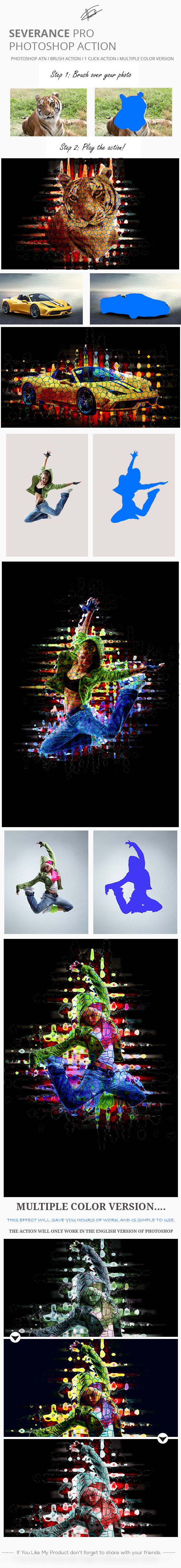 Severance Pro Photoshop Action - Photo Effects Actions
