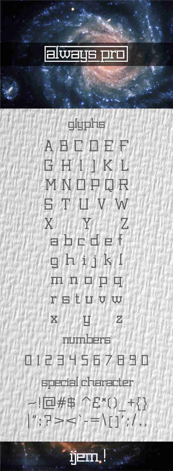 ALWAYS PRO font - Sans-Serif Fonts