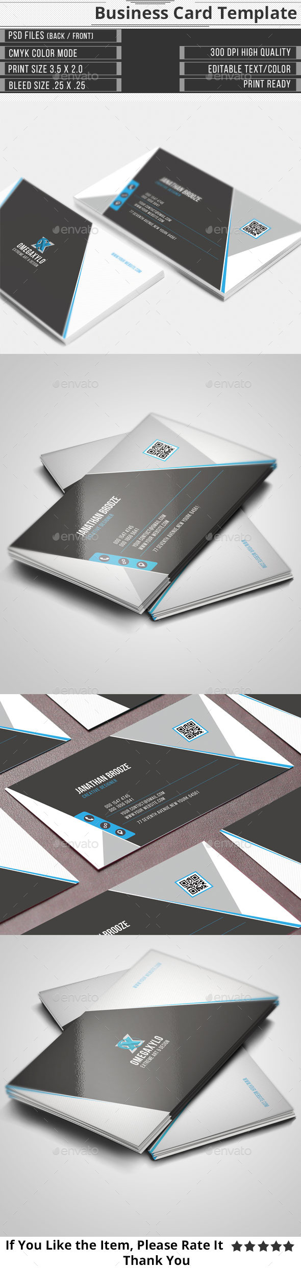 Corporate Business Card - Corporate Business Cards