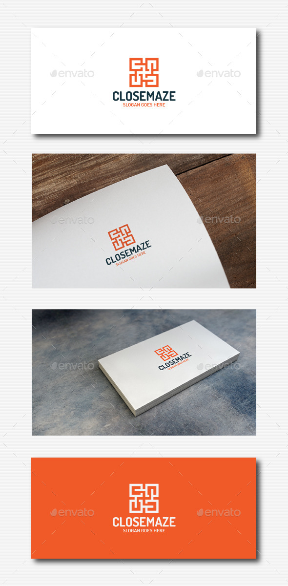Close Maze Logo - Abstract Logo Templates