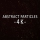 Abstract Particles 4K - VideoHive Item for Sale