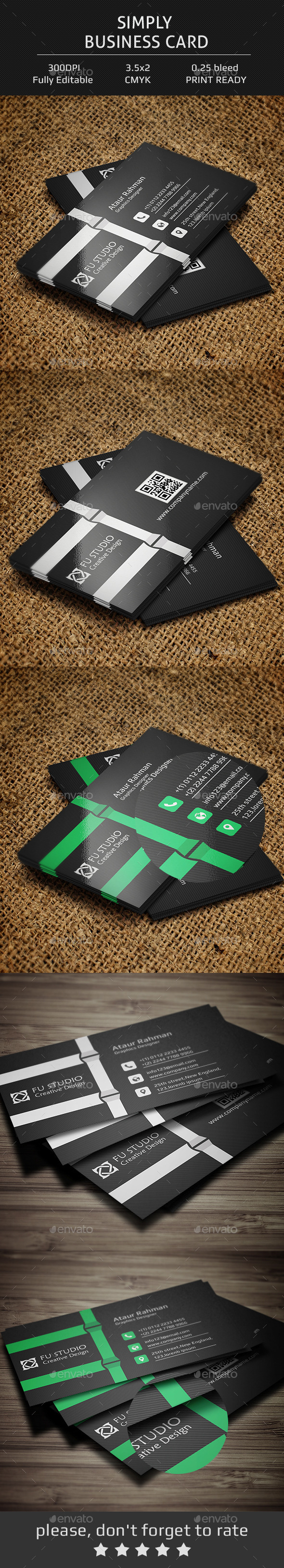 Simply Business Card V4 - Creative Business Cards