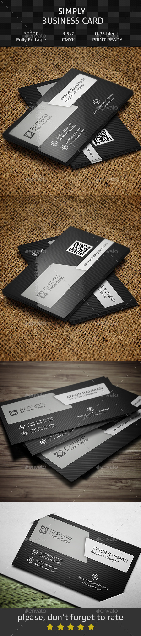 Simply Business Card - Corporate Business Cards