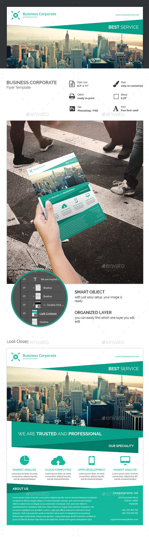 Business Corporate Flyer - Corporate Flyers