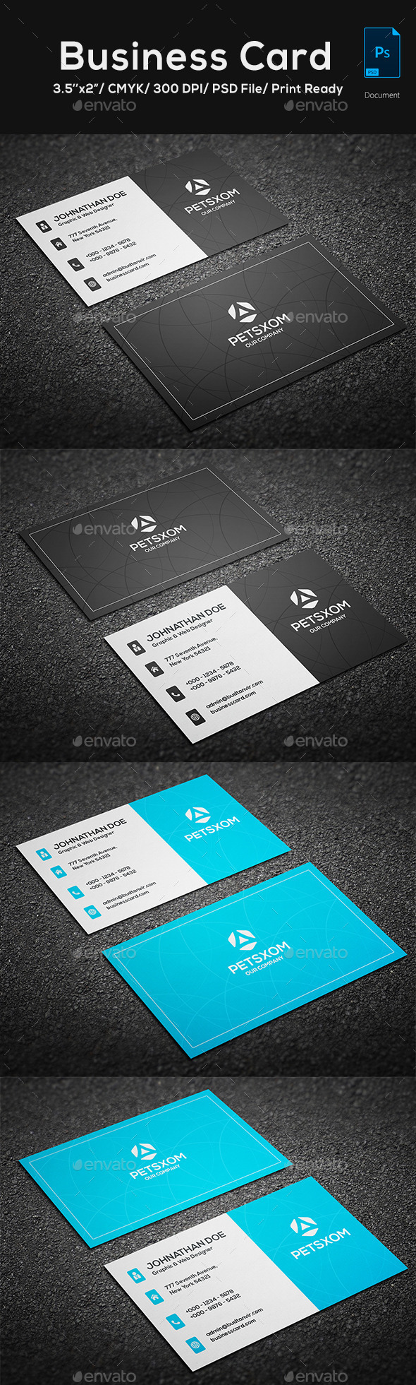 Modern Business Card - Corporate Business Cards
