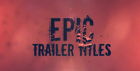 Horror Titles Video Displays template preview