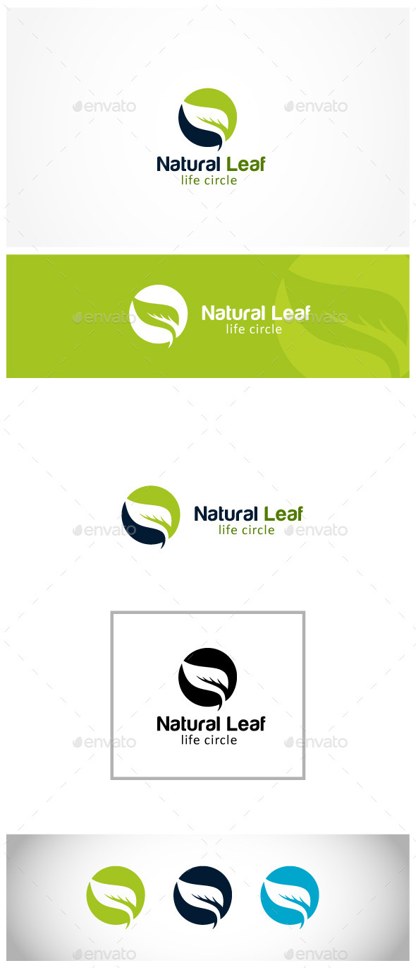 Leaf Insurance - Nature Logo Templates