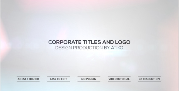 Corporate Titles and - VideoHive 11907553