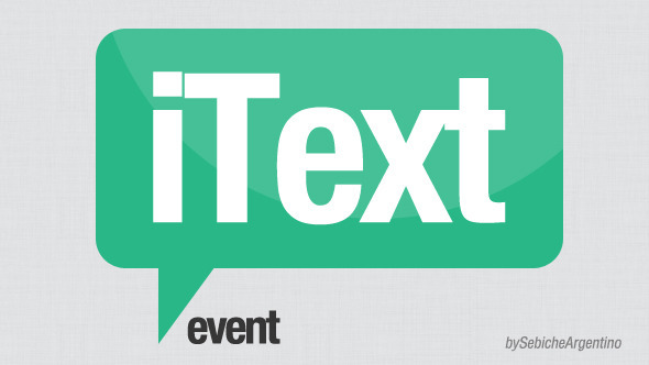iText Event - VideoHive 11907686