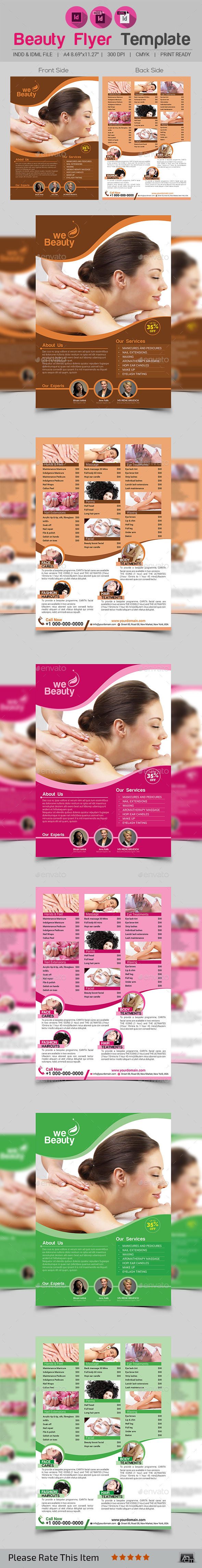 Beauty Flyer Template