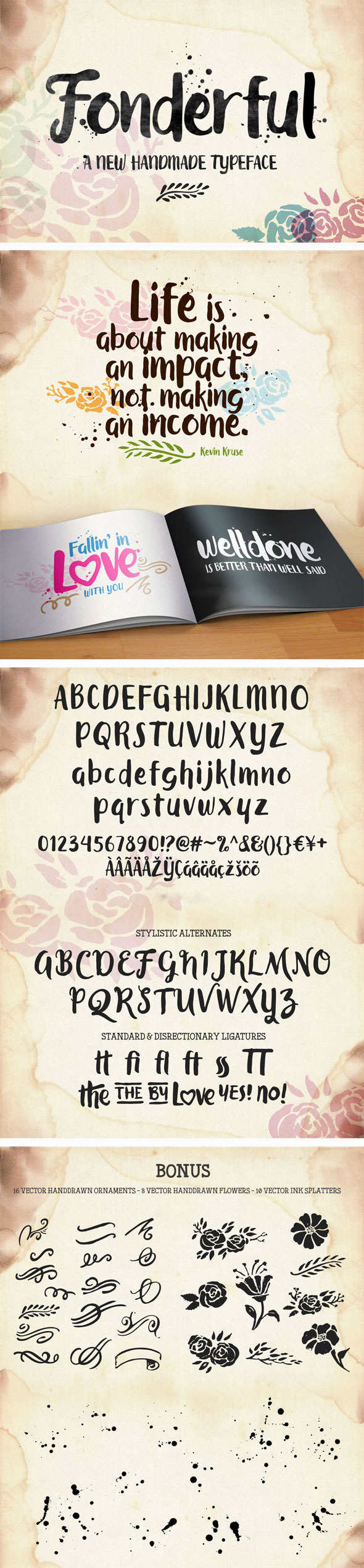 Fonderful - Hand-writing Script