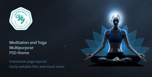 Meditation and Yoga - ThemeForest 11828428