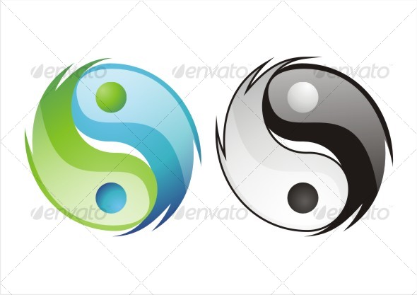 cool ying yang