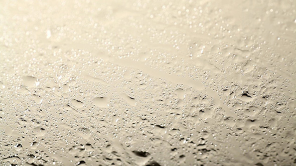 Water Drops Splatter On Glass 598