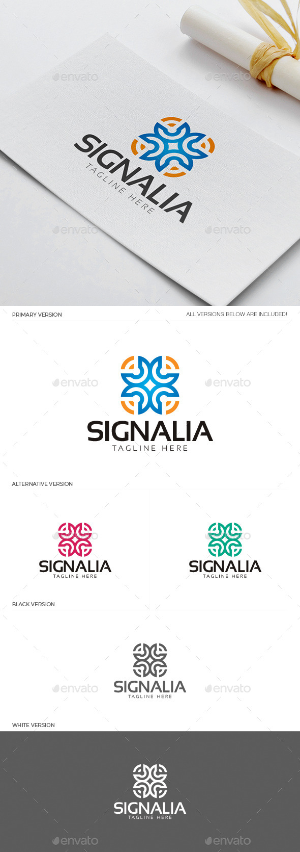 Signalia Logo - Objects Logo Templates