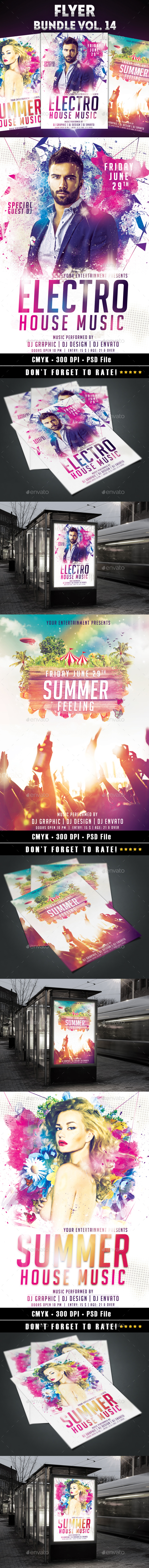 Flyer Bundle vol.14 - Clubs & Parties Events