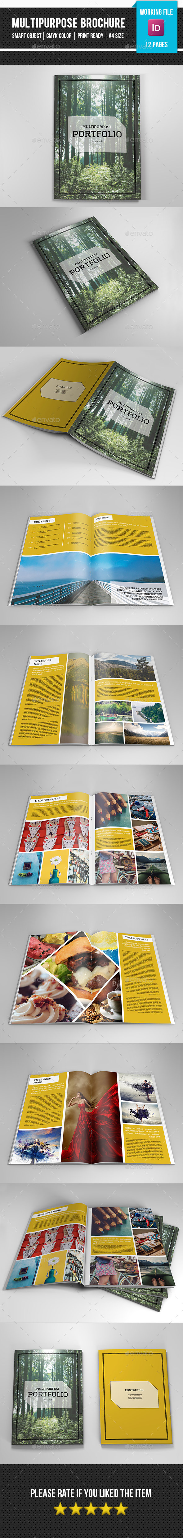 Multipurpose Portfolio Template-V266 - Corporate Brochures