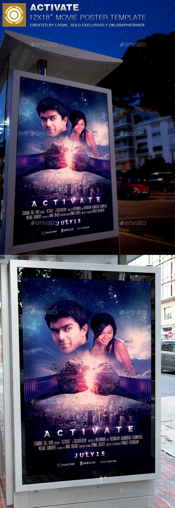 Activate Movie Poster Template - Miscellaneous Events