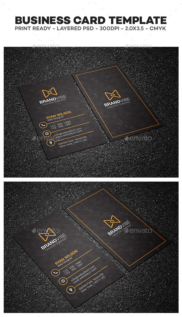 Creative Corporate Business Card - Creative Business Cards