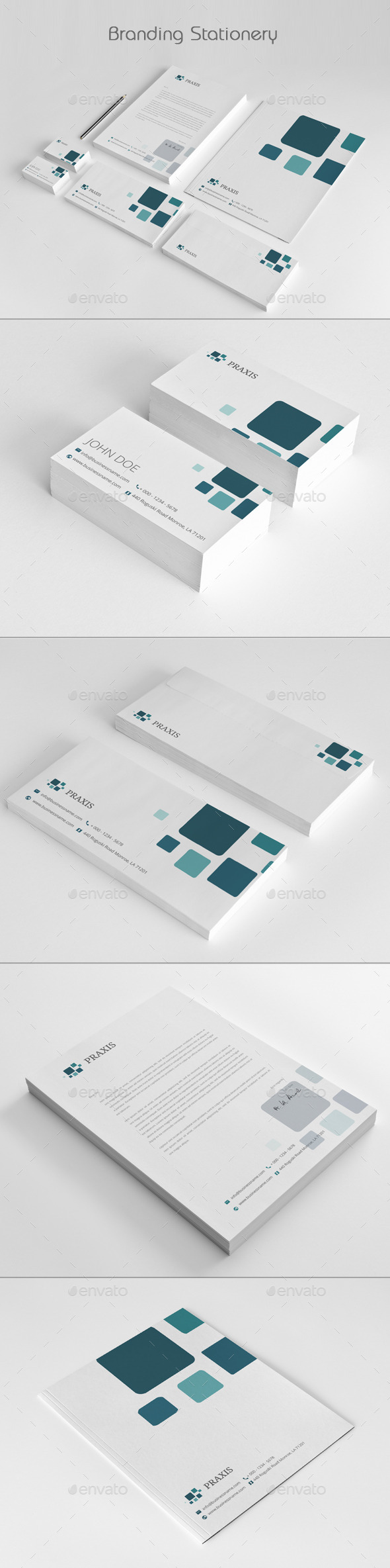 Branding Stationery - Stationery Print Templates