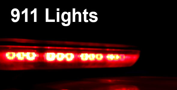 911 Lights, Motion Graphics | VideoHive