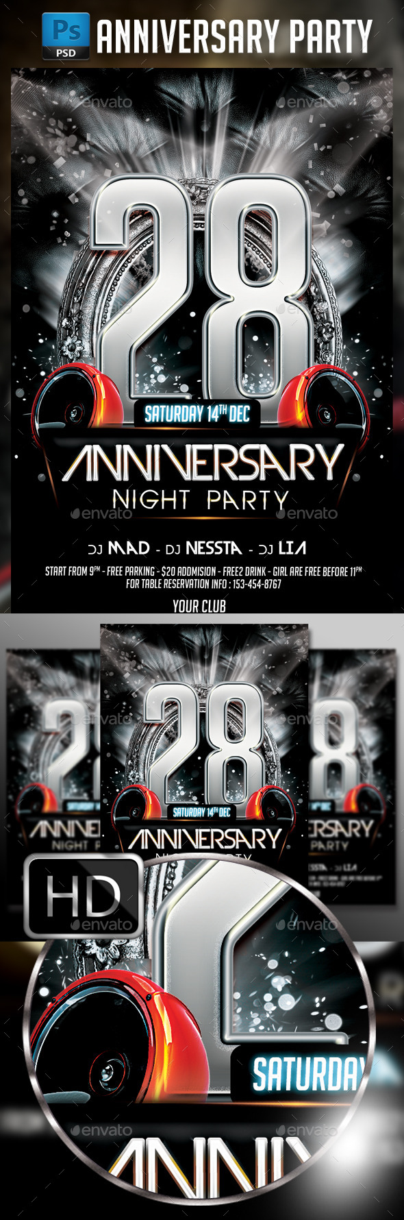 Anniversary Party #2 - Clubs & Parties Events