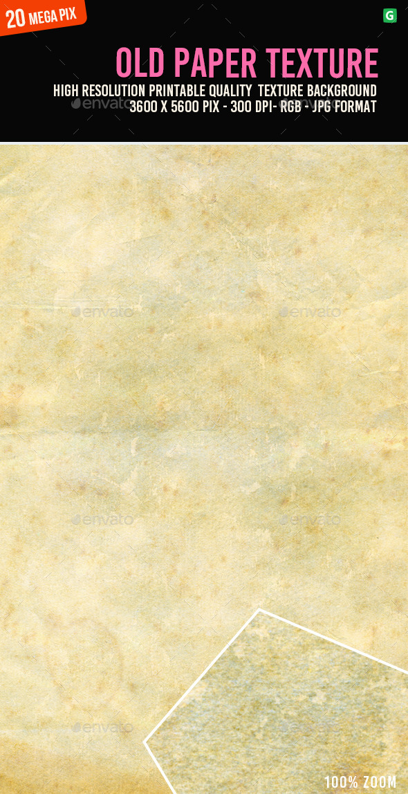 Old Paper Texture 111 - Paper Textures