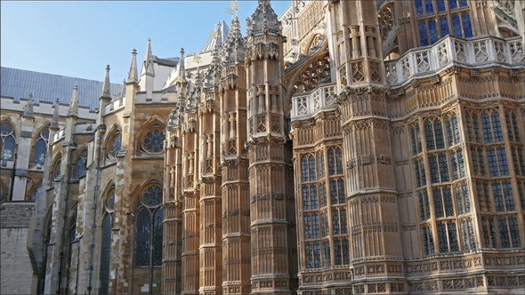 The Beautiful Palace Of Westminster in London 