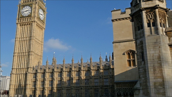 The Big Ben or Tower Clock in London