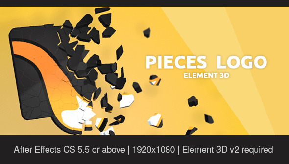 Logo From Pieces - VideoHive 11863426