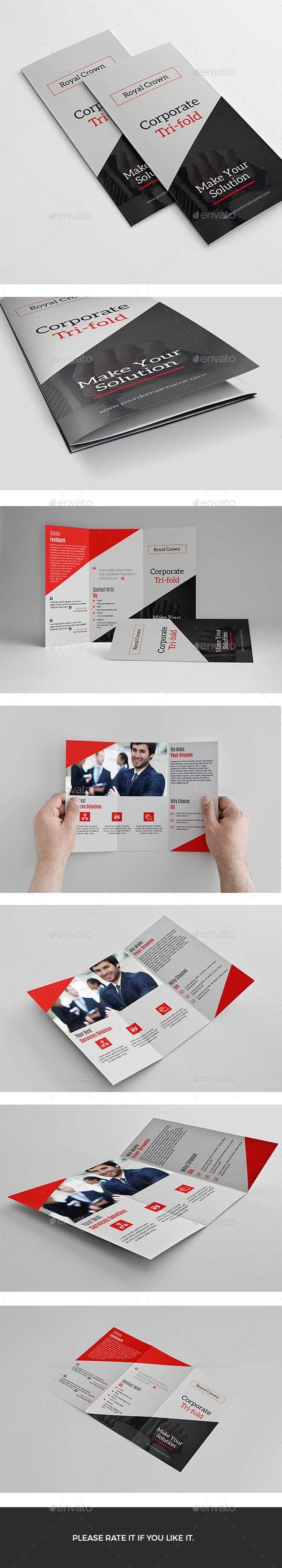 Trifold - Brochures Print Templates