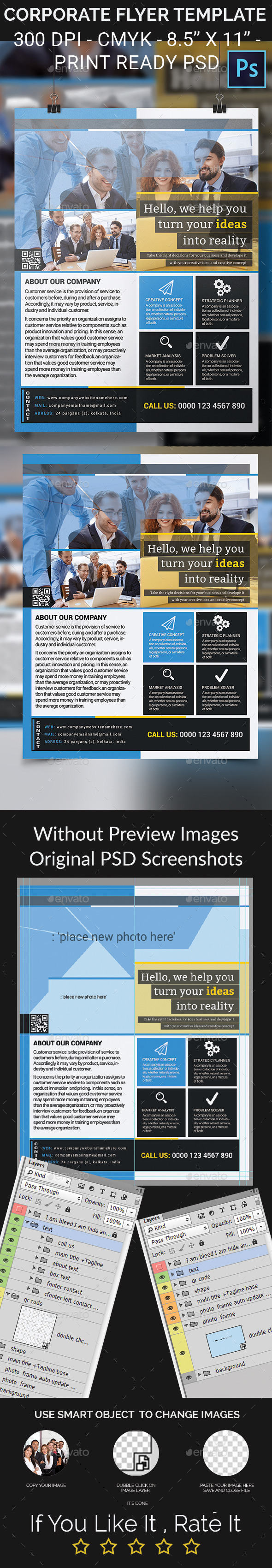 Corporate Flyer Template - Corporate Flyers