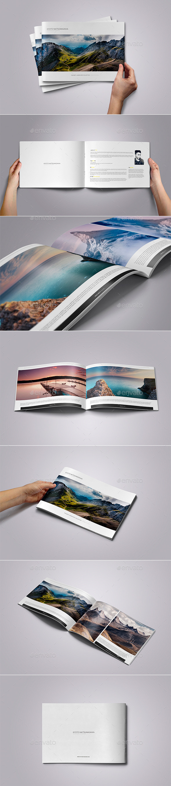 Photographer Portfolio Template Vol. 01 - Portfolio Brochures