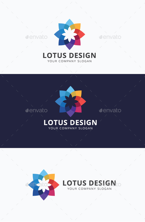Lotus Design - Abstract Logo Templates