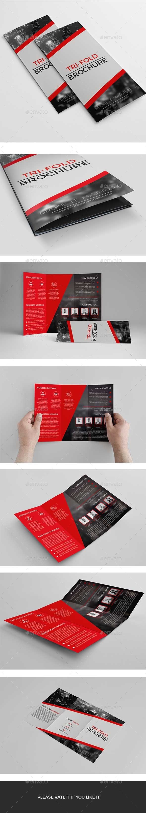 Trifold - Brochures Print Templates