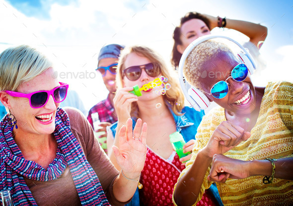 Beach theme decorations Stock Photo by Rawpixel