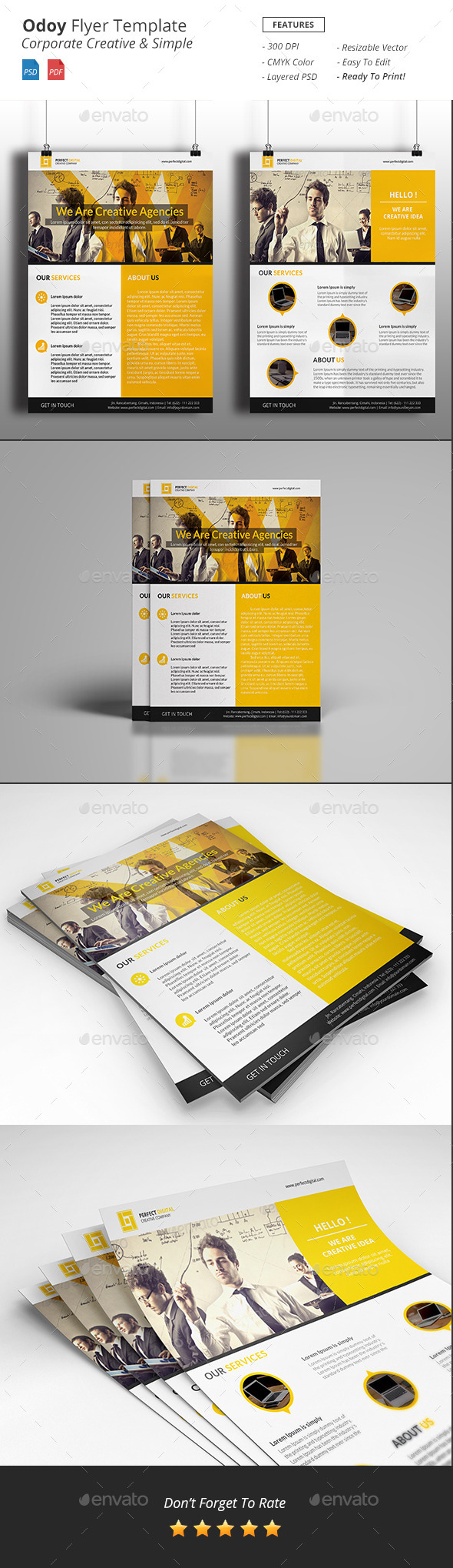 Odoy - Corporate Flyer - Corporate Flyers