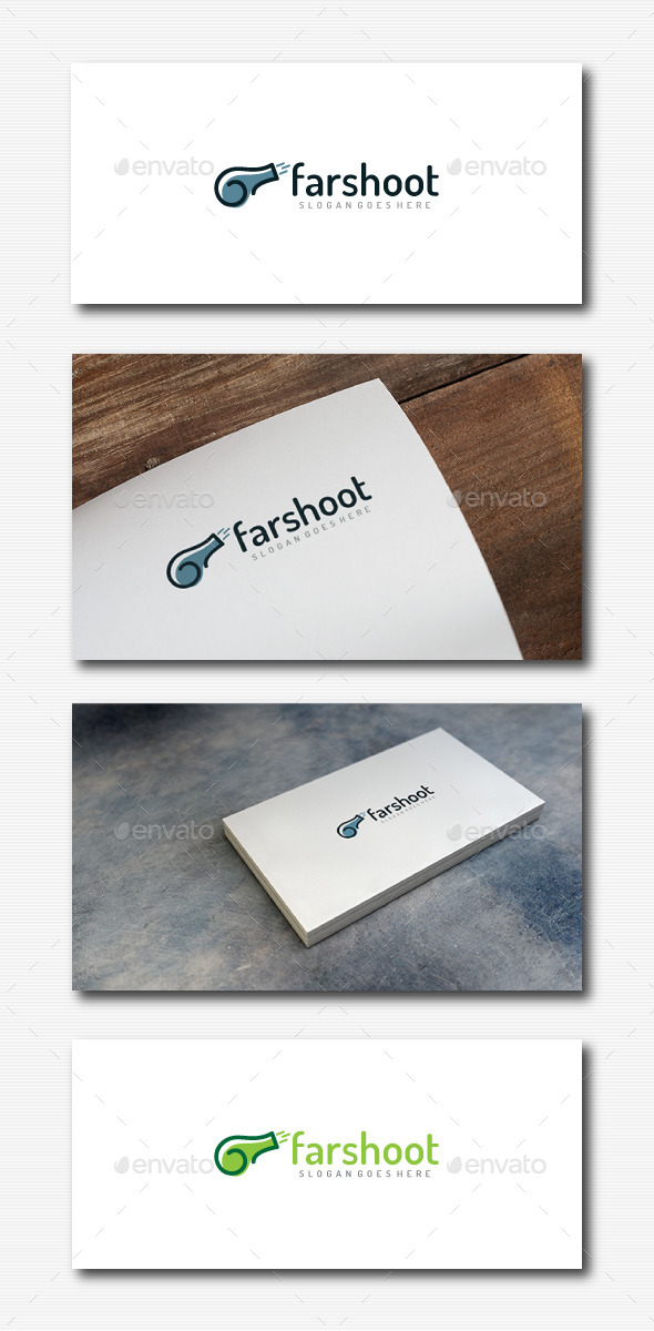 Gunner Far Shoot Logo - Abstract Logo Templates