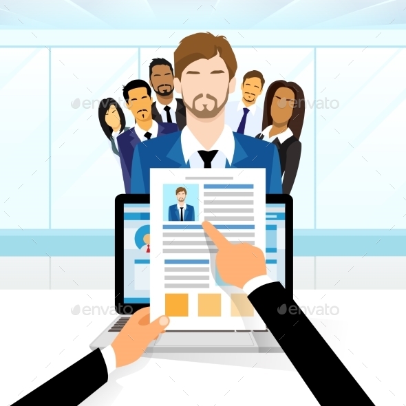 Curriculum Vitae Recruitment Candidate Job - People Characters