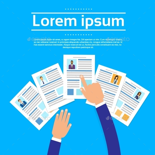 Curriculum Vitae Recruitment Candidate Job - Concepts Business