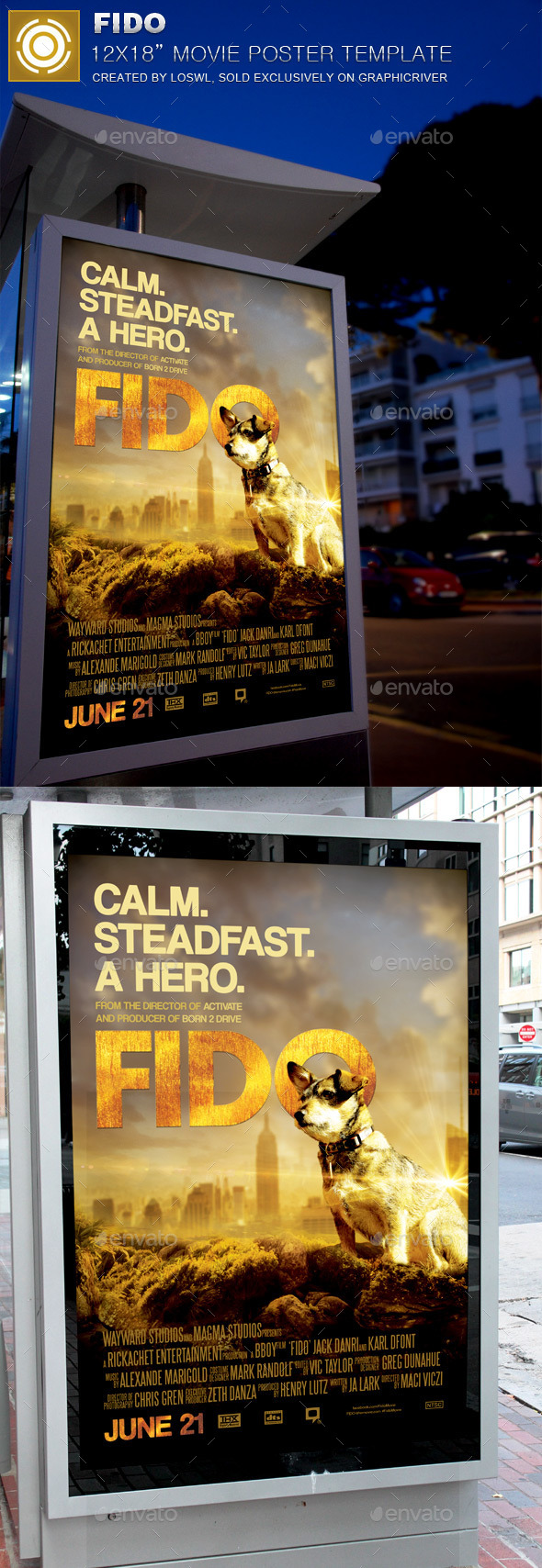 Fido Movie Poster Template - Miscellaneous Events