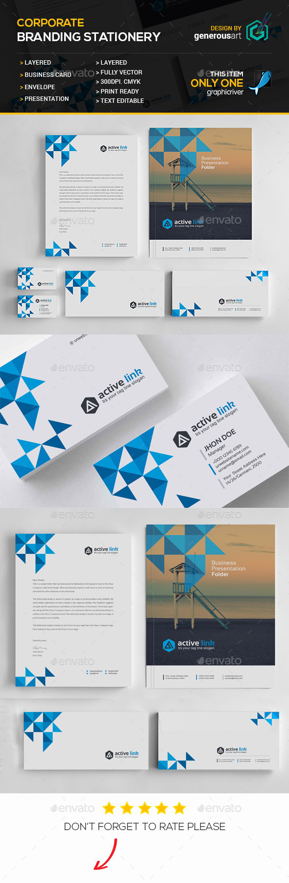 Branding Stationery - Stationery Print Templates