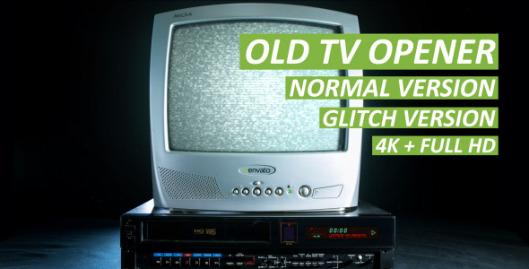 Old TV Opener - VideoHive 11941197