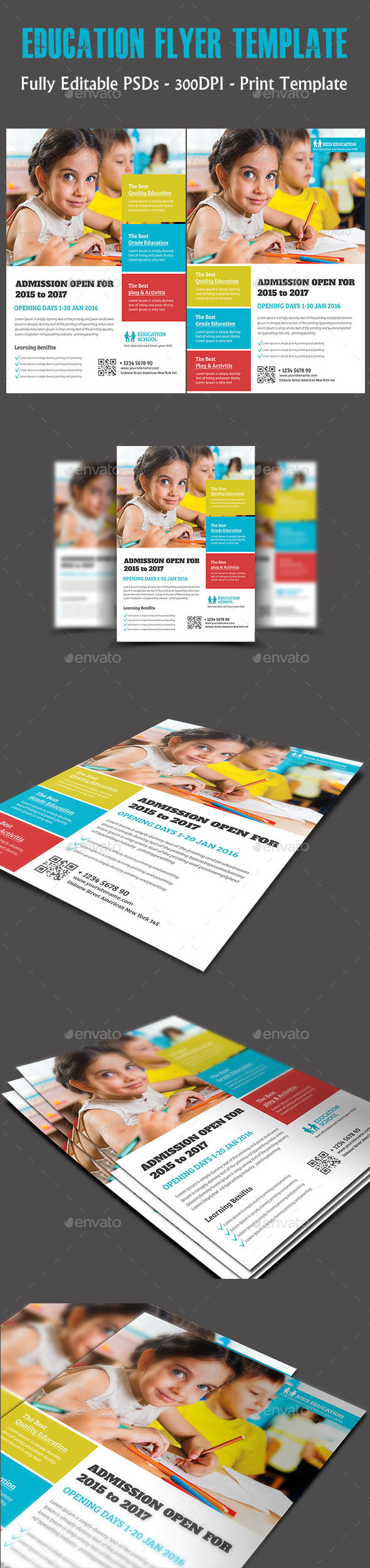 Education Flyer Temp - Flyers Print Templates
