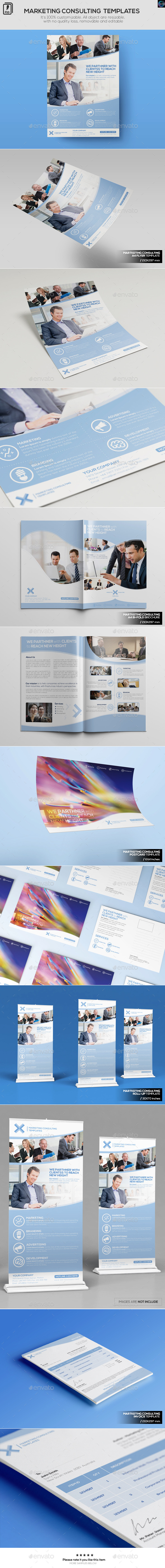 Marketing Consulting Templates - Flyers Print Templates